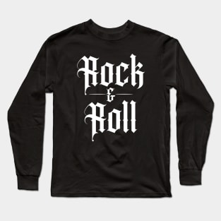 rock n roll Long Sleeve T-Shirt